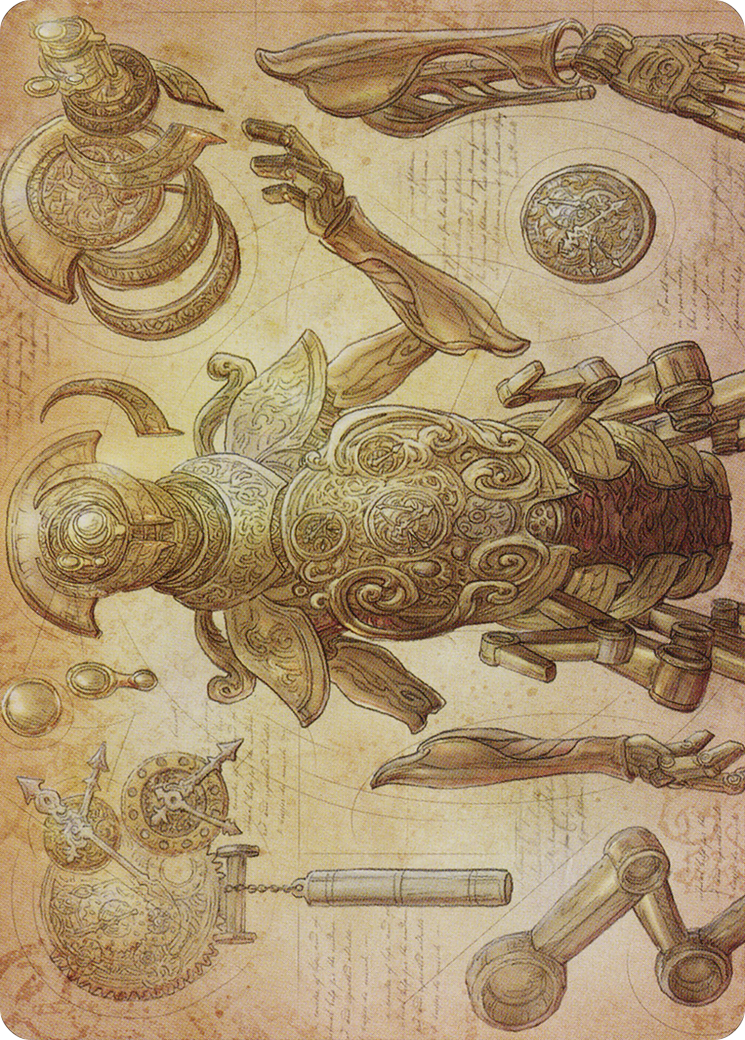 Foundry Inspector // Foundry Inspector (ABRO-059) (Borderless) [The Brothers' War Art Series] Foil