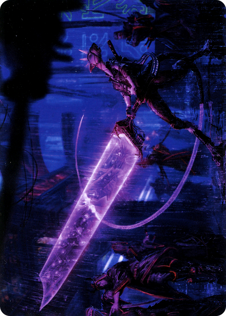 Enormous Energy Blade // Enormous Energy Blade (ANEO-016) (Borderless) [Neon Dynasty Art Series]