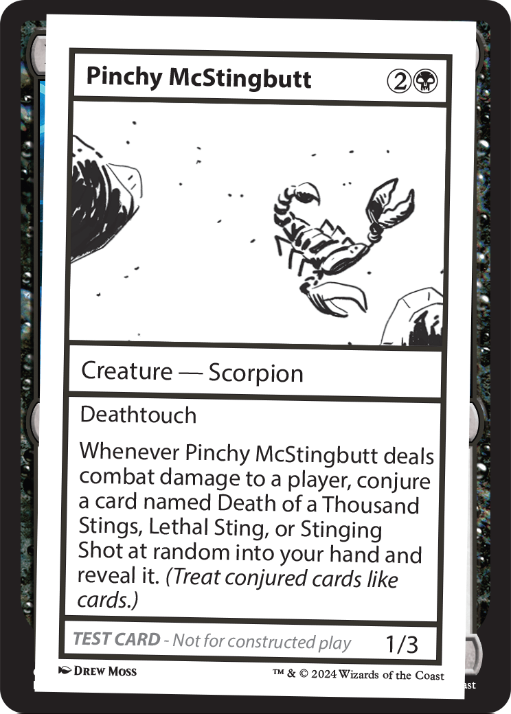 Pinchy McStingbutt [Mystery Booster 2]