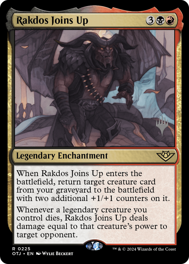 Rakdos Joins Up (PPOTJ-225) [Promo Pack: Outlaws of Thunder Junction Promos] Foil