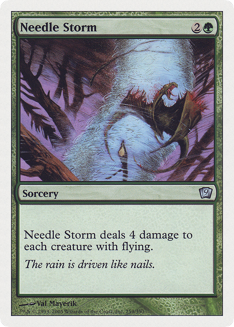 Needle Storm (9ED-259) [9th Edition] Foil