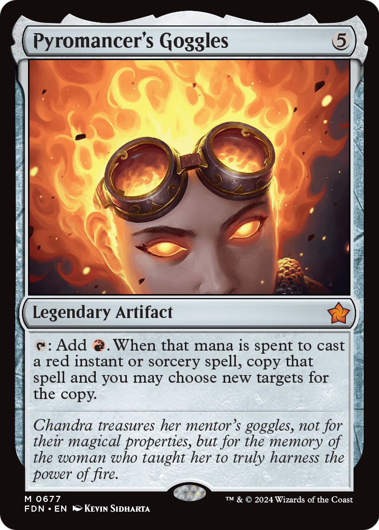 Pyromancer's Goggles (FDN-677) [Foundations]