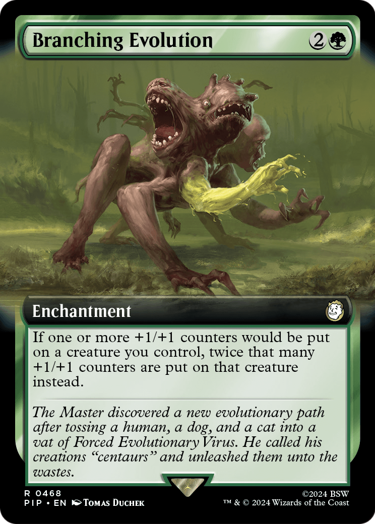Branching Evolution (Extended Art) (PIP-468) [Fallout] Foil