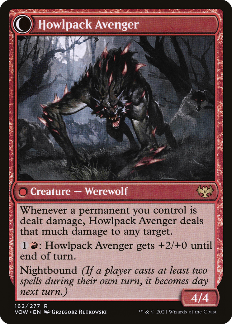 Ill-Tempered Loner (VOW-162) [Innistrad: Crimson Vow]
