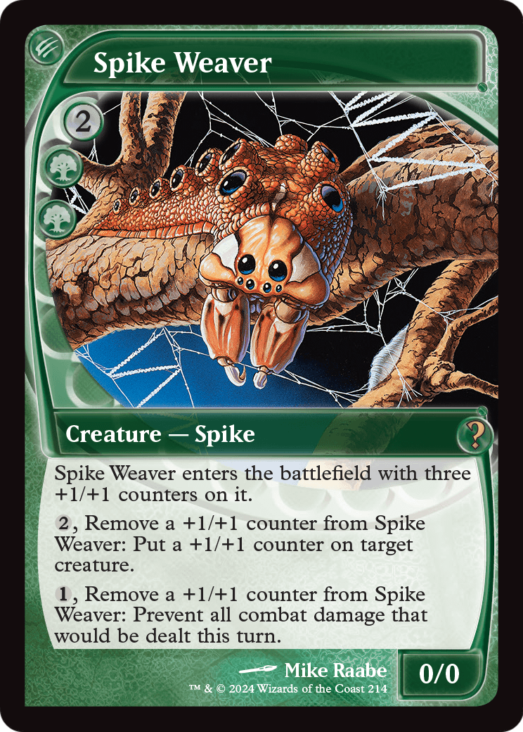 Spike Weaver (Future Sight) (MB2-214) [Mystery Booster 2]