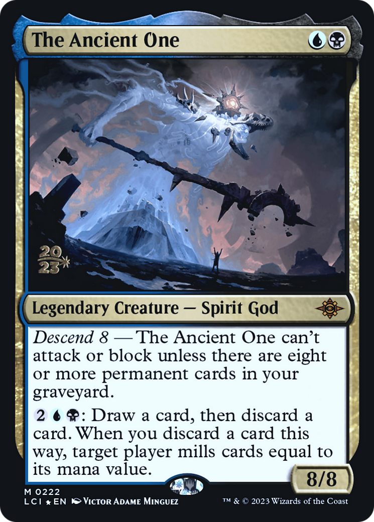 The Ancient One (PRE-222) [The Lost Caverns of Ixalan Promos] Foil