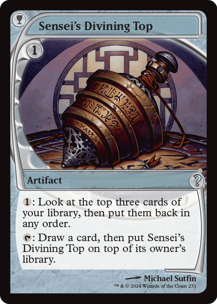 Sensei's Divining Top (Future Sight) (MB2-231) [Mystery Booster 2]