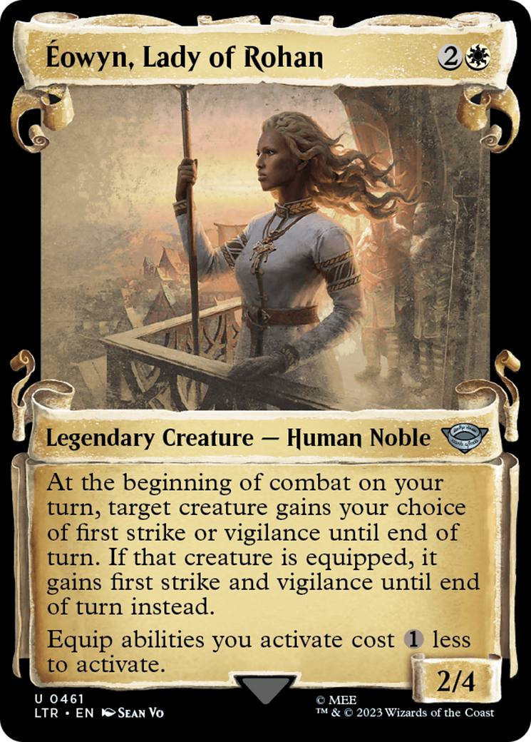 Eowyn, Lady of Rohan (Showcase Scrolls) (LTR-461) [The Lord of the Rings: Tales of Middle-earth]