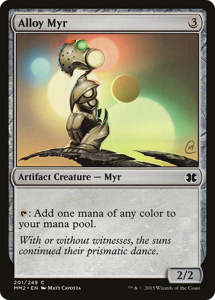 Alloy Myr (MM2-201) [Modern Masters 2015] Foil