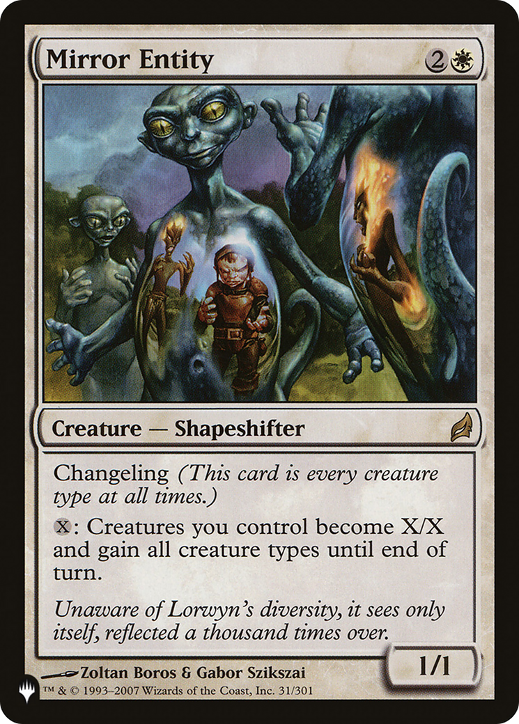 Mirror Entity (LRW) (LIST-31/301) [The List]