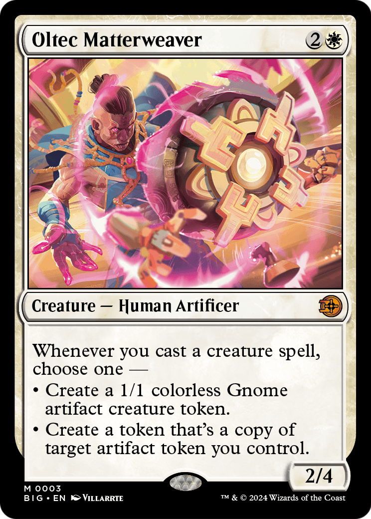 Oltec Matterweaver (BIG-003) [The Big Score] Foil