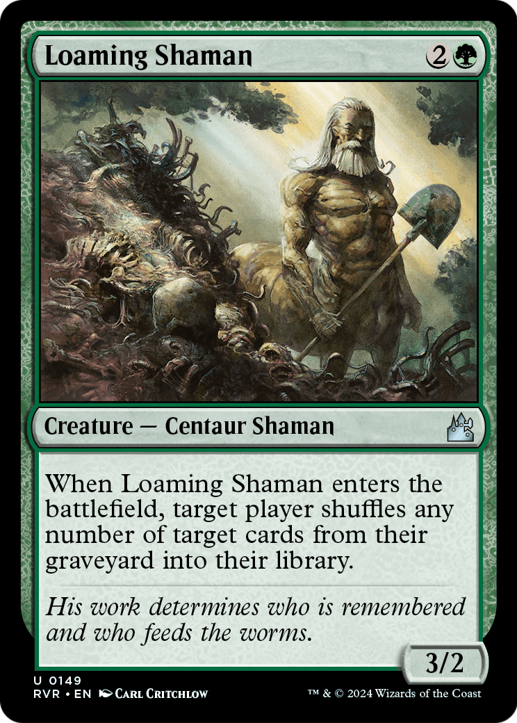 Loaming Shaman - Foil [Ravnica Remastered]