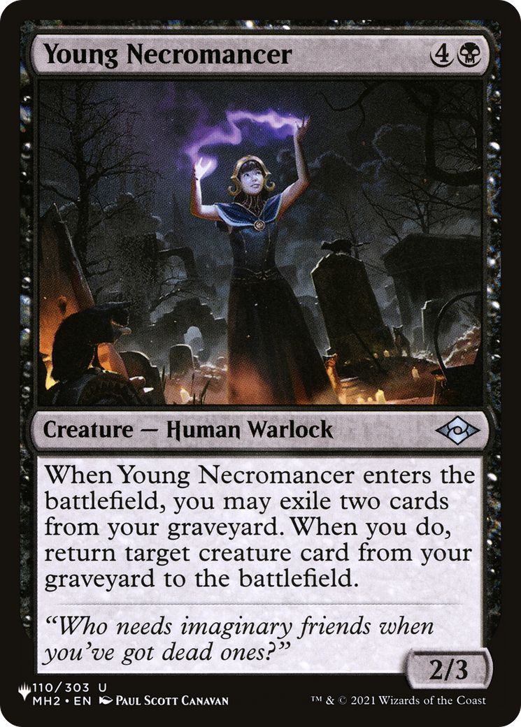 Young Necromancer (LIST-110/303) [The List]