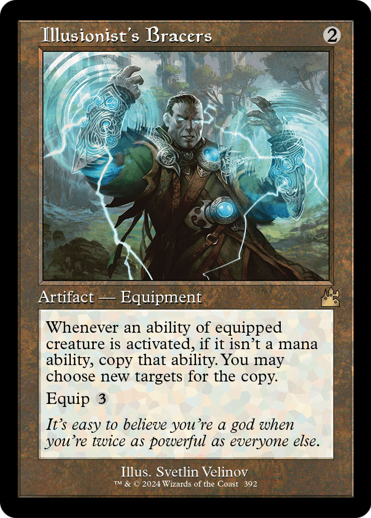 Illusionist's Bracers (Retro Frame) (RVR-392) [Ravnica Remastered]