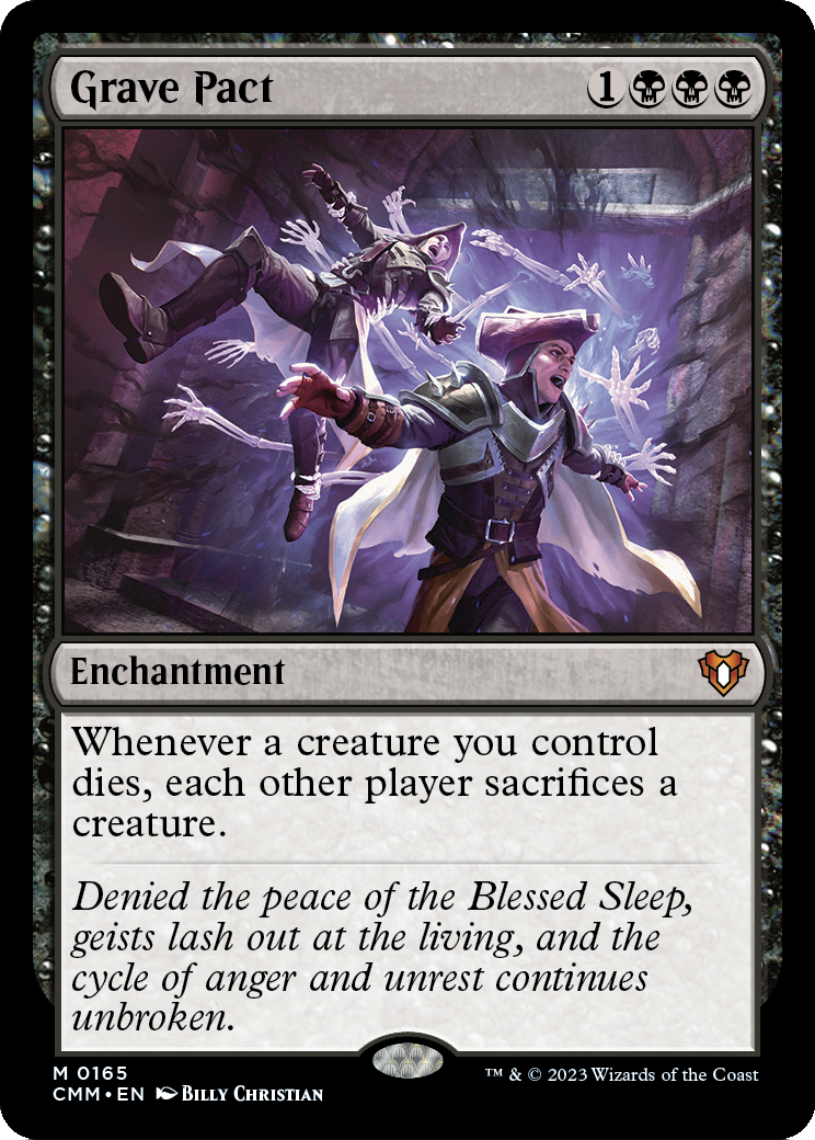Grave Pact (CMM-165) [Commander Masters] Foil