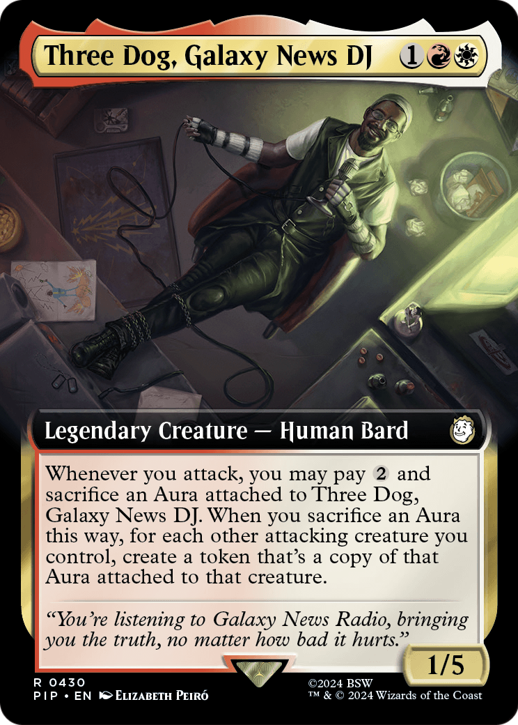 Three Dog, Galaxy News DJ (Extended Art) (PIP-430) [Fallout]