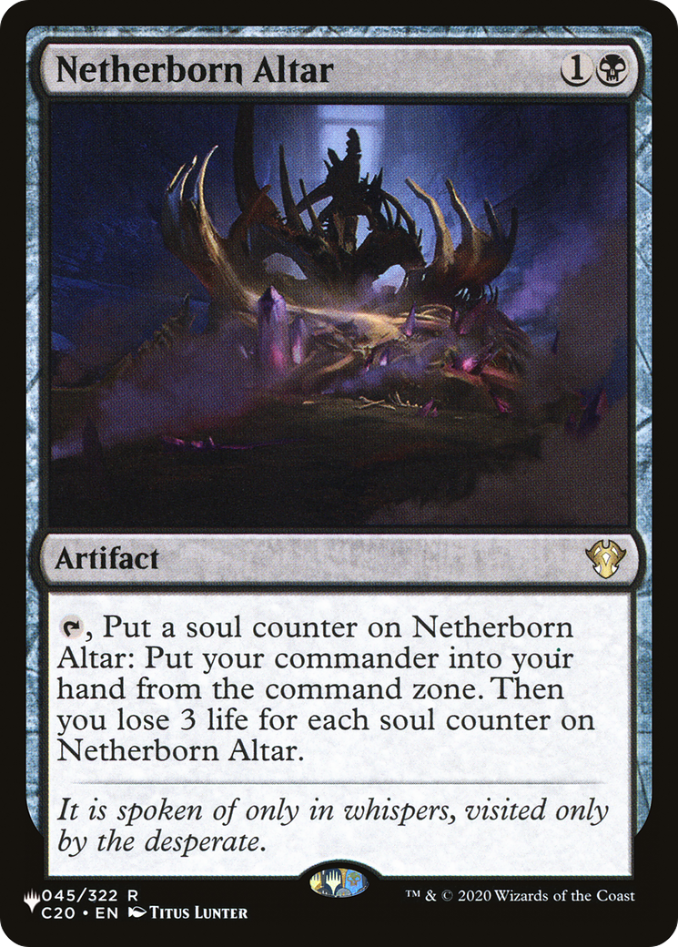Netherborn Altar (LIST-045/322) [The List]