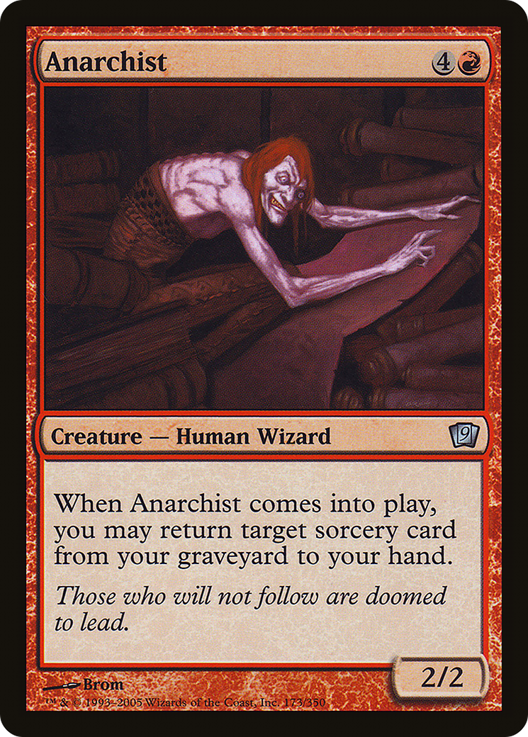 Anarchist (9ED-173) [9th Edition]