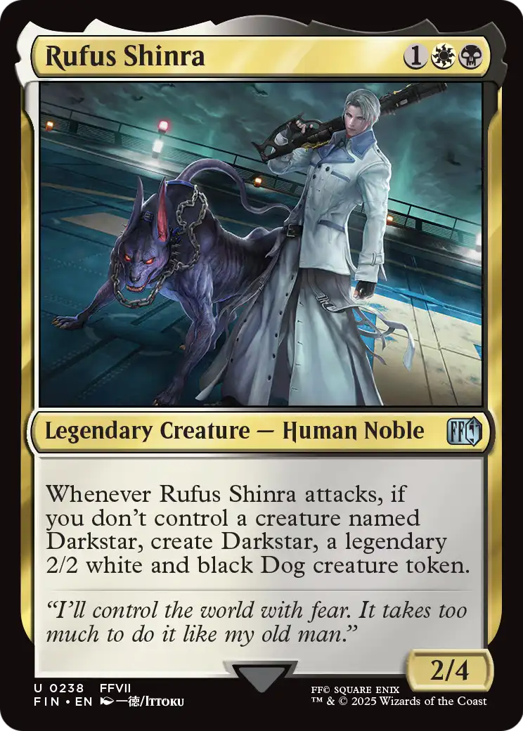 Rufus Shinra (FIN-238) [FINAL FANTASY] Foil