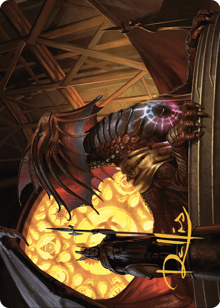 Niv-Mizzet, Guildpact // Niv-Mizzet, Guildpact (AMKM-021) (Borderless) [Murders at Karlov Manor Art Series] Foil