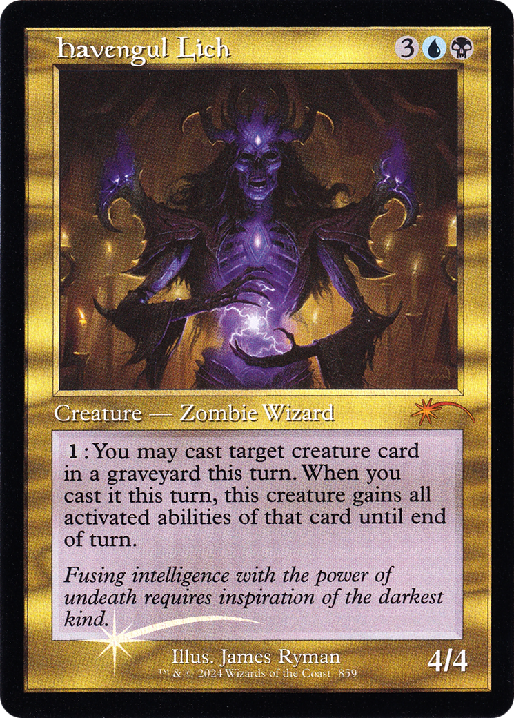 Havengul Lich (Retro Frame) (SLD-859) [Secret Lair Drop] Foil