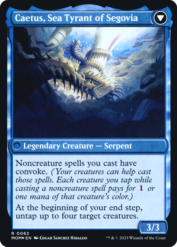 Invasion of Segovia (PRE-063) [March of the Machine Promos] Foil