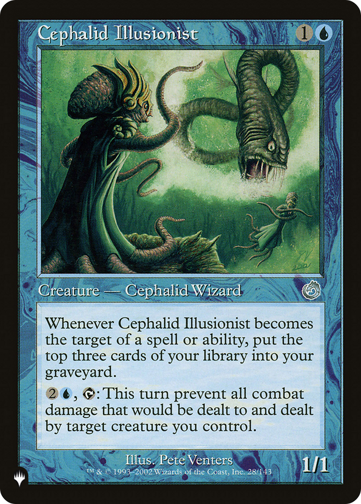 Cephalid Illusionist (LIST-28/143) [The List]