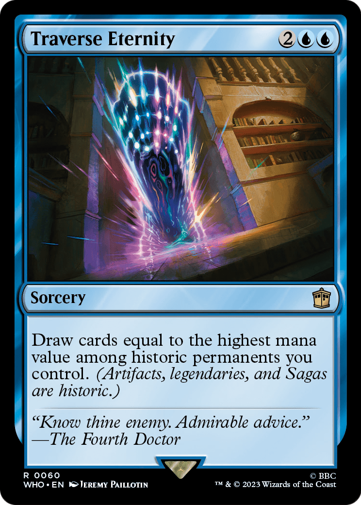 Traverse Eternity (WHO-060) [Doctor Who] Foil