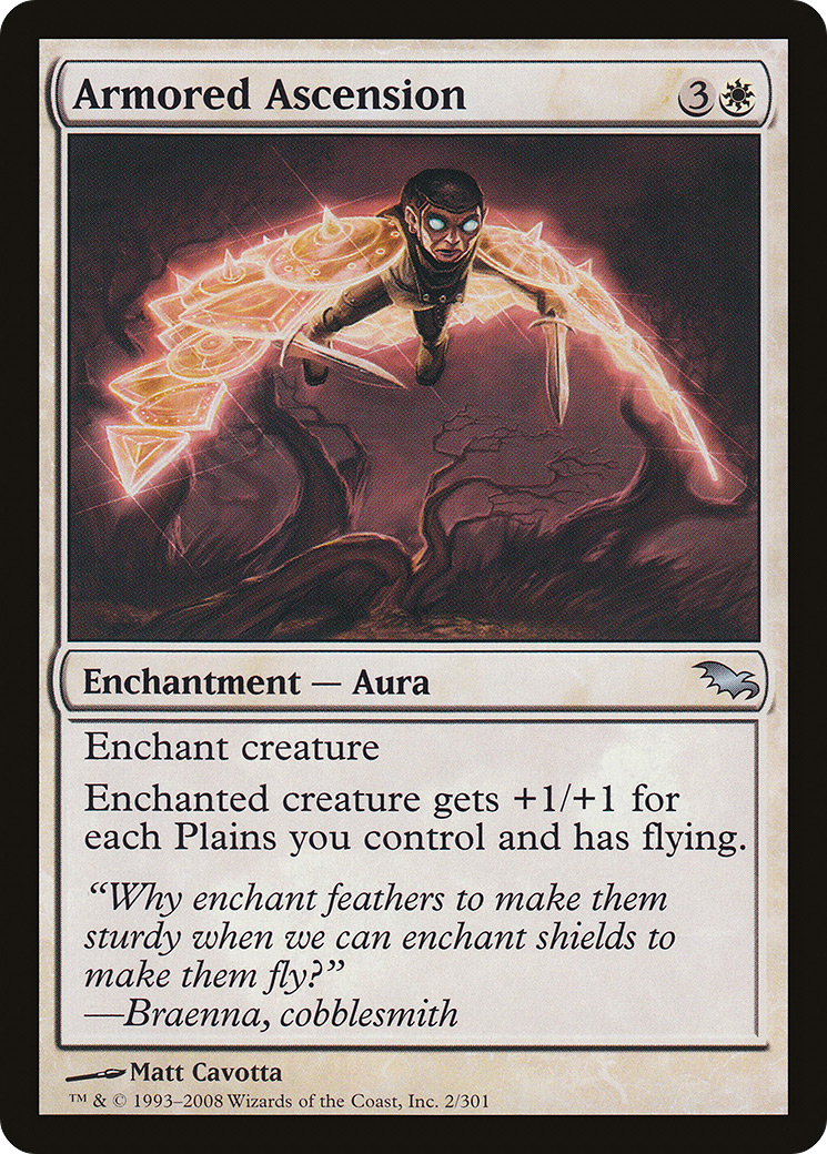 Armored Ascension (SHM-002) [Shadowmoor]