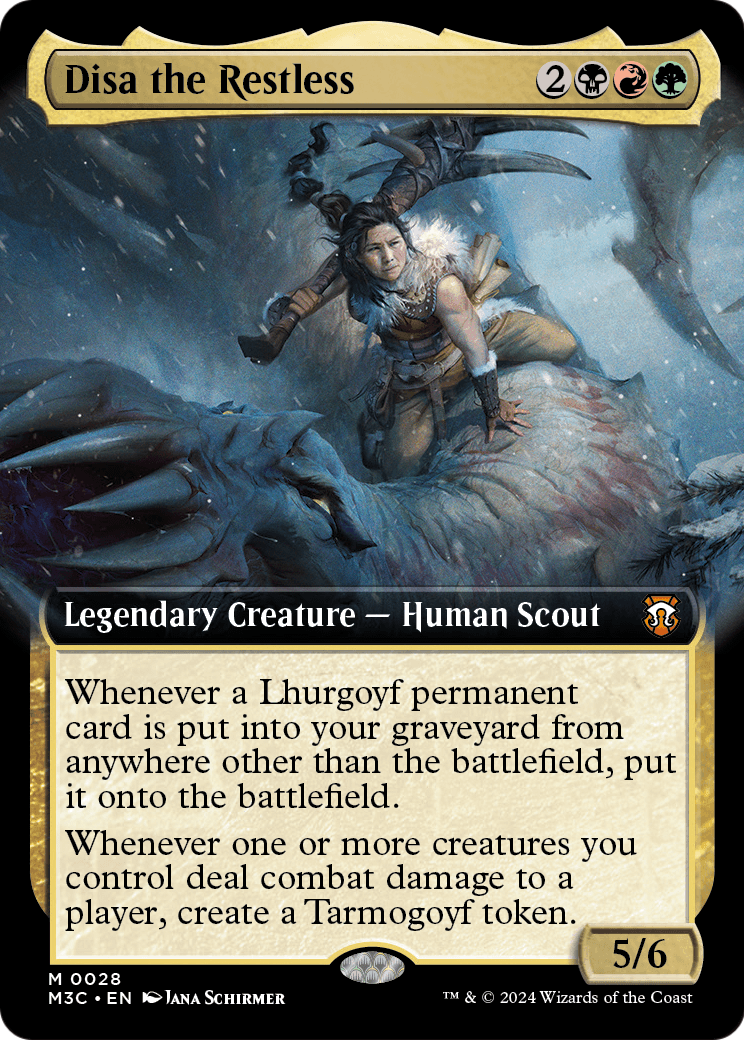 Disa the Restless (Extended Art) (M3C-028) [Modern Horizons 3 Commander]