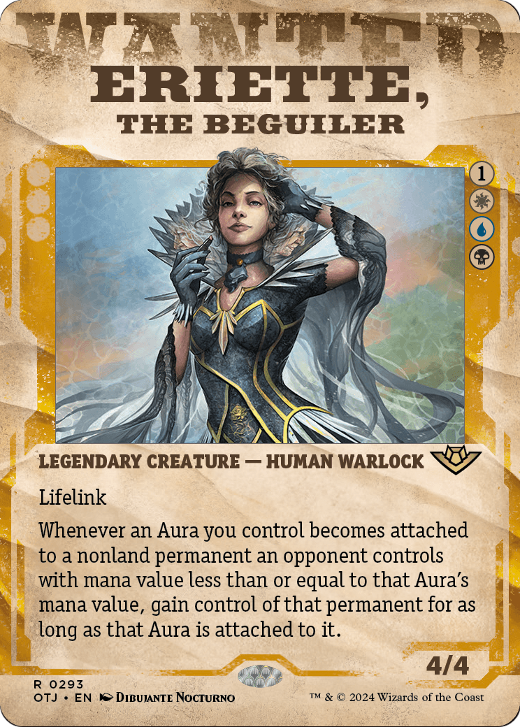 Eriette, the Beguiler (Showcase) (OTJ-293) (Borderless) [Outlaws of Thunder Junction]