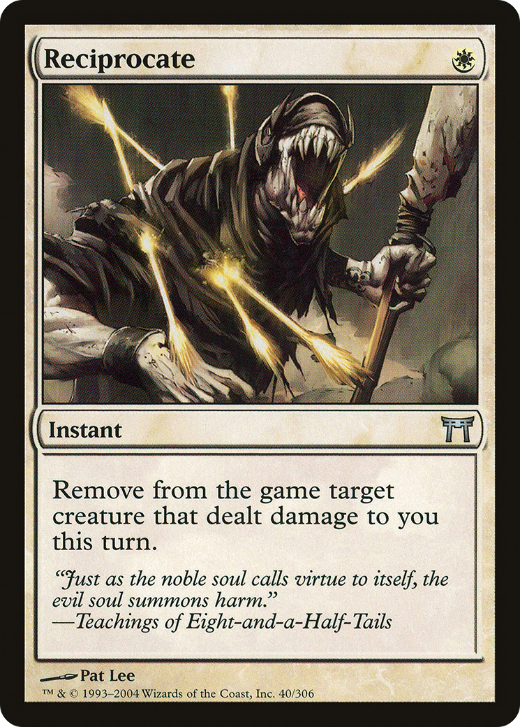 Reciprocate (CHK-040) [Champions of Kamigawa] Foil
