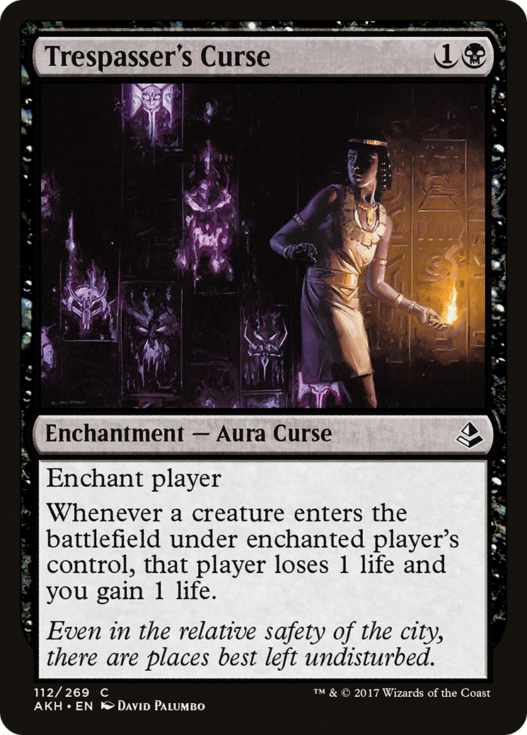 Trespasser's Curse (AKH-112) [Amonkhet] Foil