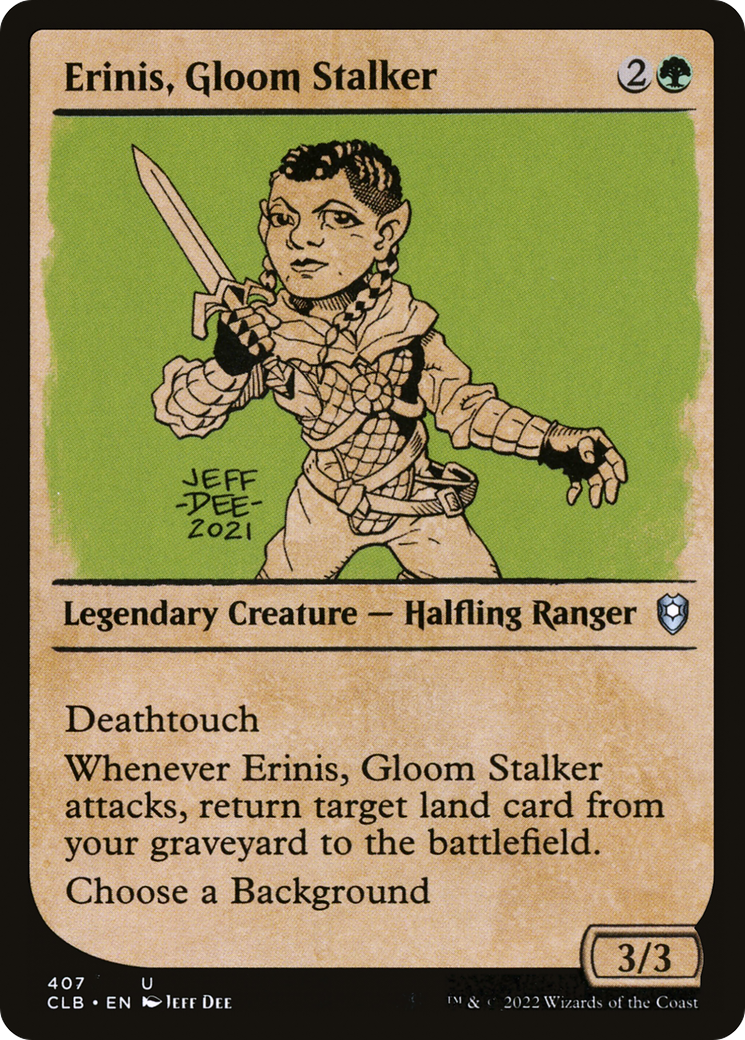 Erinis, Gloom Stalker - Showcase [Commander Legends: Battle for Baldur's Gate]