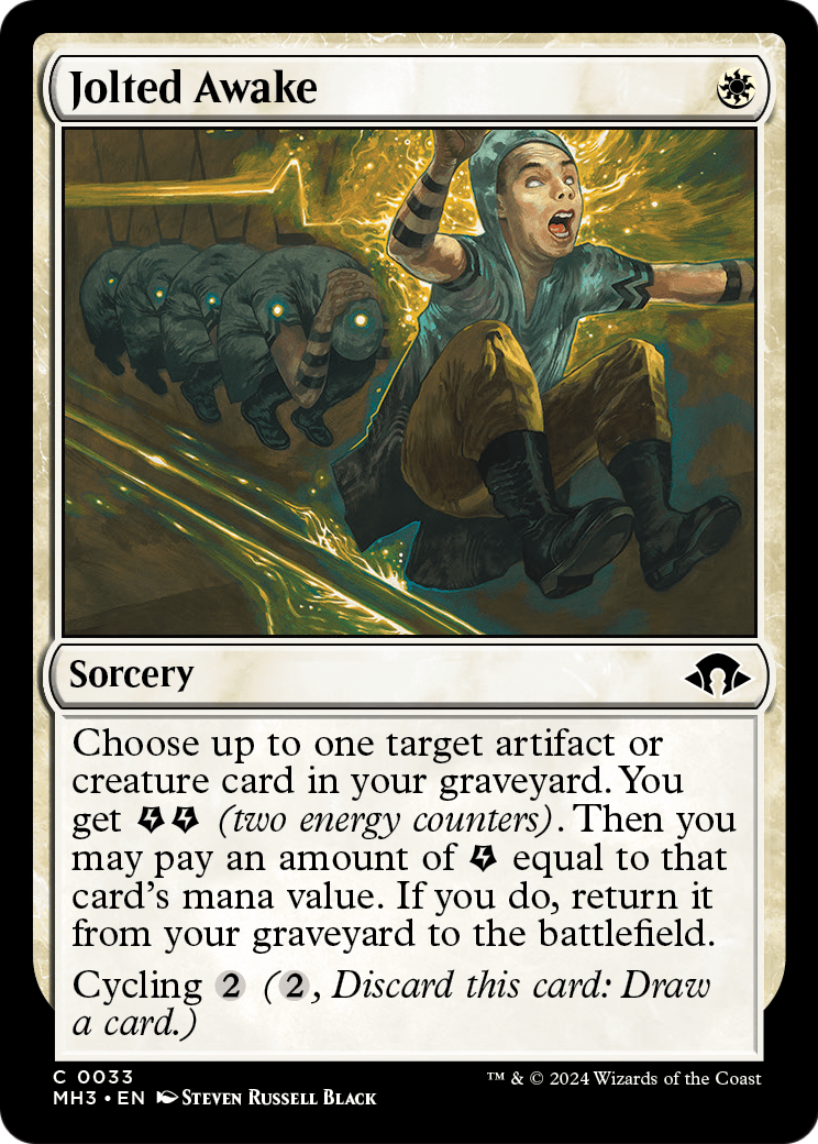 Jolted Awake - Foil [Modern Horizons 3]