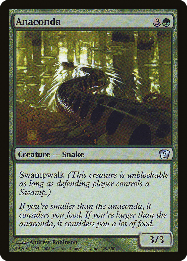 Anaconda (9ED-229) [9th Edition] Foil