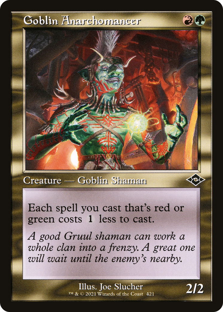 Goblin Anarchomancer (Retro Frame) (MH2-421) [Modern Horizons 2]