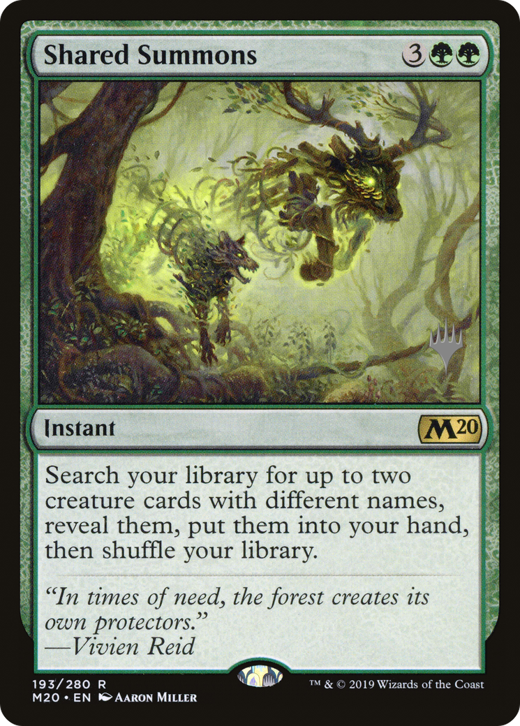 Shared Summons (PPM20-193) [Promo Pack: Core Set 2020 Promos]