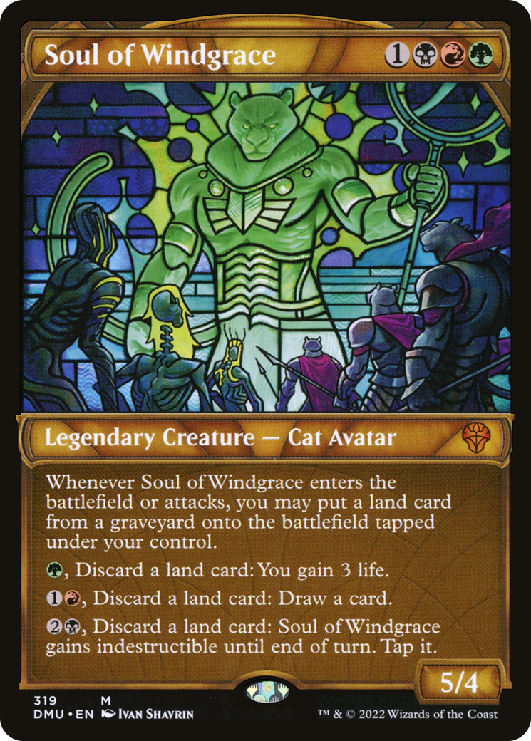 Soul of Windgrace (Showcase) (DMU-319) [Dominaria United] Foil