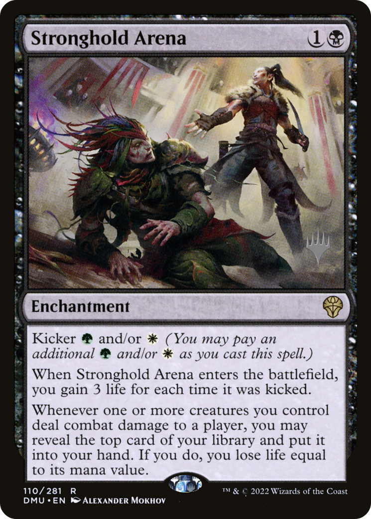 Stronghold Arena (PPDMU-110) [Promo Pack: Dominaria United Promos] Foil