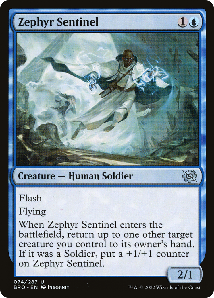 Zephyr Sentinel (BRO-074) [The Brothers' War]