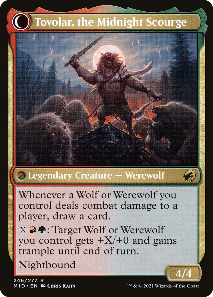 Tovolar, Dire Overlord (MID-246) [Innistrad: Midnight Hunt]