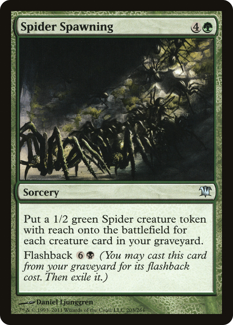 Spider Spawning (ISD-203) [Innistrad]