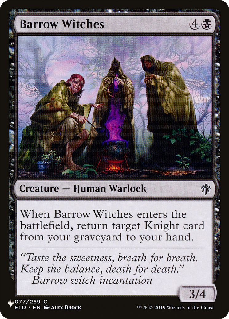 Barrow Witches - The List [The List]