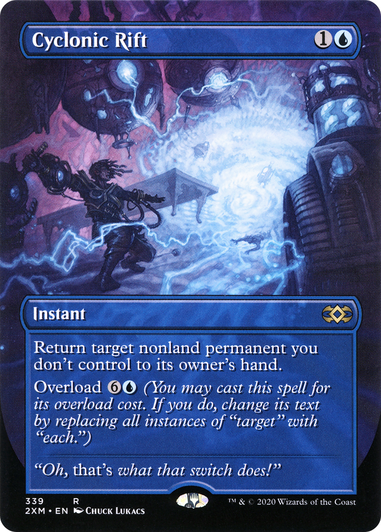 Cyclonic Rift (Borderless) (2XM-339) [Double Masters]