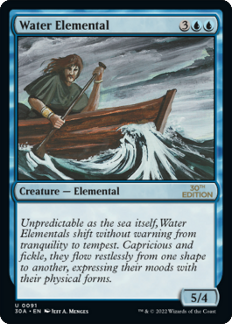 Water Elemental (30A-091) [30th Anniversary Edition]