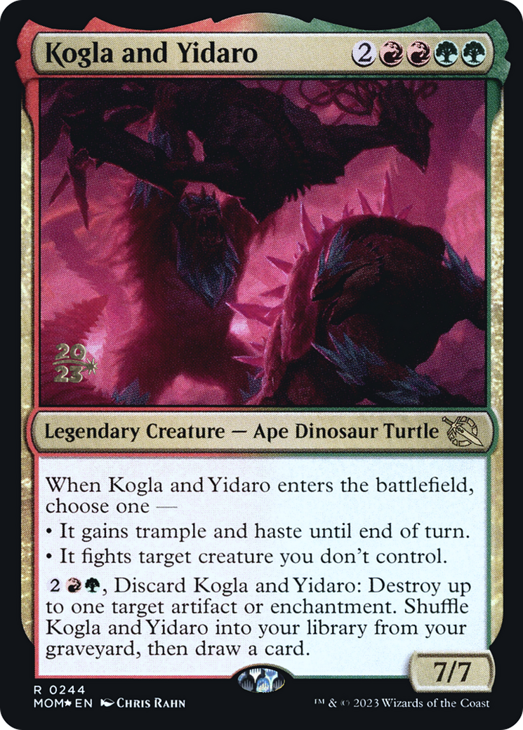 Kogla and Yidaro (PRE-244) [March of the Machine Promos] Foil