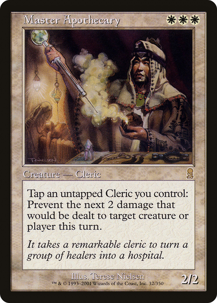Master Apothecary (ODY-032) [Odyssey] Foil
