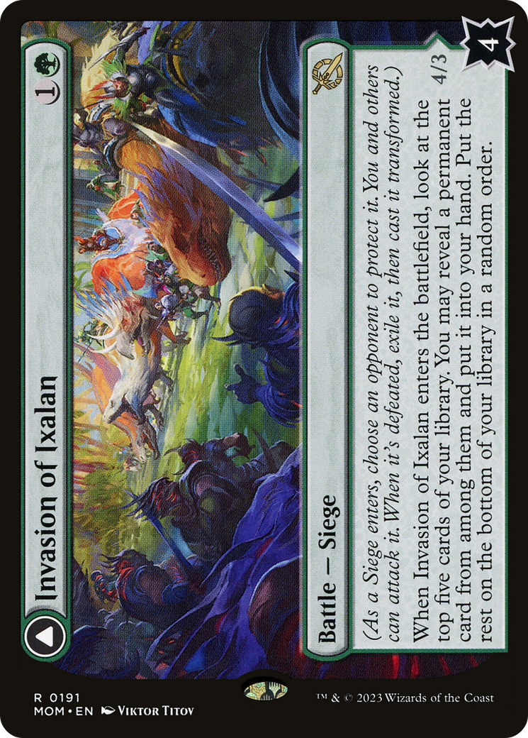 Invasion of Ixalan (MOM-191) [March of the Machine]