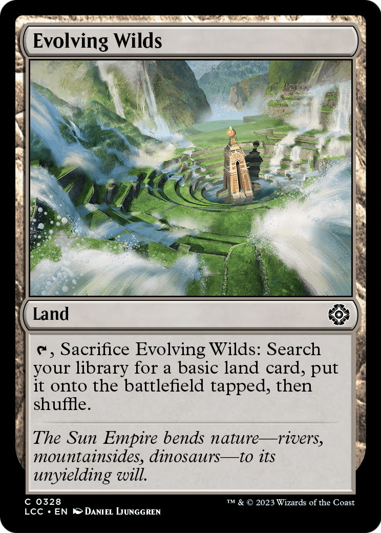Evolving Wilds [Commander: The Lost Caverns of Ixalan]